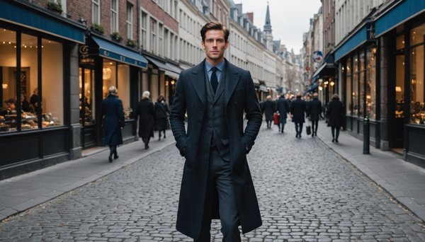 L'élégance hivernale à Bruxelles : le costume sur mesure revisité